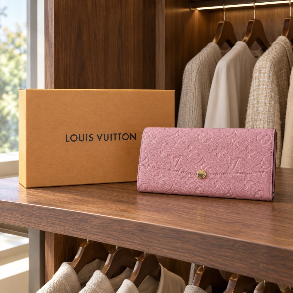 Louis Vuitton Sarah Wallet in Monogram Empreinte Leather - Picture 6 of 6